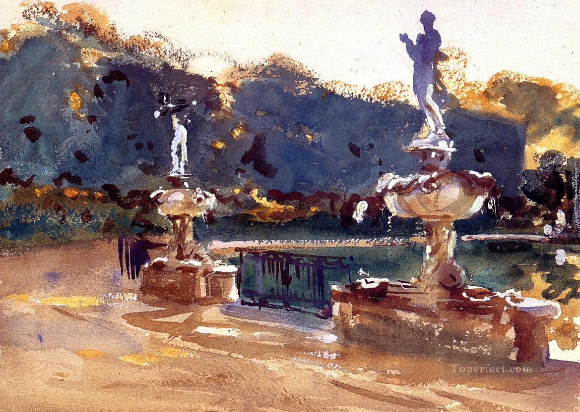 Boboli Gardens John Singer Sargent Oil Paintings